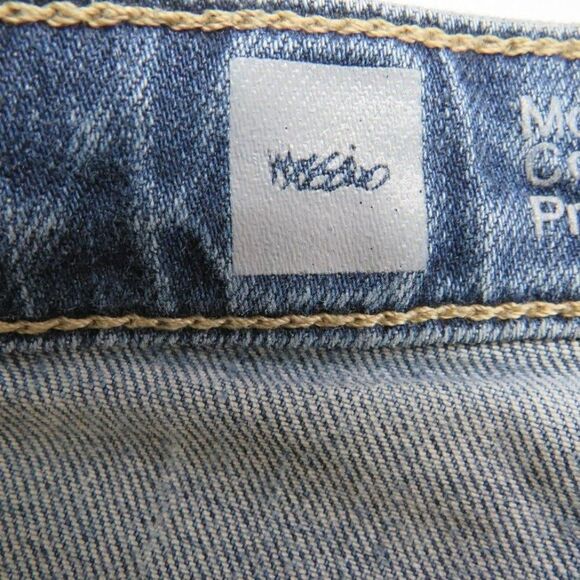 Mossimo Modern Bootcut Women's Size 14 Medium Wash Blue Denim Stretch 36X32 - Picture 4 of 13